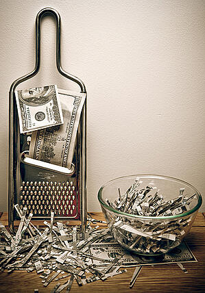 shredded-wasted-money