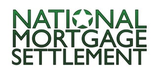 The National Mortgage Settlement is a settlement with the five largest mortgage servicers (Ally/GMAC, Bank Of America, Citi, JP Morgan Chase, and Wells Fargo) and the federal government and 49 states that requires the banks to pay $26 billion to homeowners and the government to settle numerous federal and state investigations related to mortgage servicing abuses.