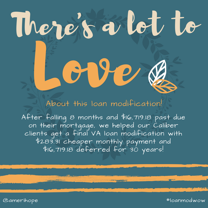 Successful Loan Modification Roundup Week Of 7 6 18