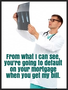 People who experience chronic health issues are more likely to default on their mortgage loan and fall into foreclosure.