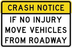 Crash notice move vehicles from roadway. We all hope that we never get into a car accident, but most of us will be involved in one at some point. If and when it happens to you, here are five things you should do following a car accident.