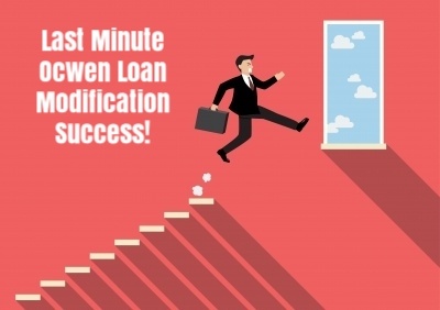 Our client in New Jersey was approved for a trial loan modification with Ocwen just days before his home was scheduled to be sold in a sheriff's sale.
