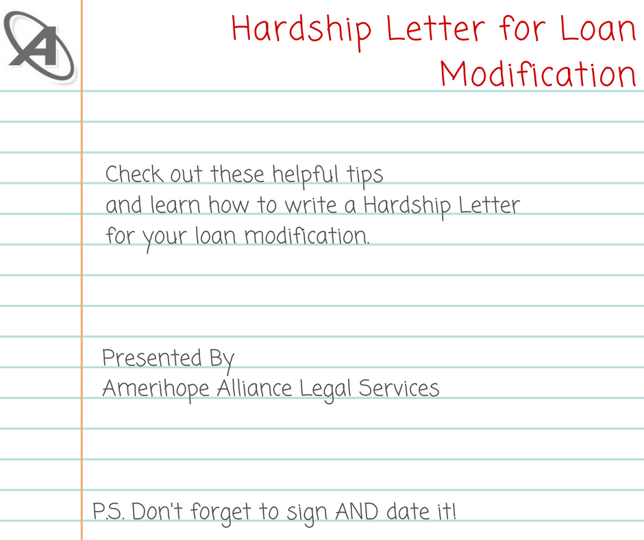 Sample Of Hardship Letter from blog.amerihopealliance.com