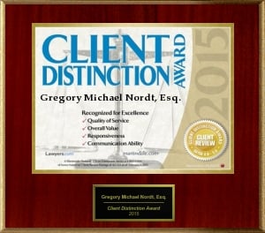 2015 Client Distinction Award Image